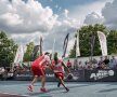 GALERIE FOTO » Pușcașii marini au luat la țintă coșul de baschet la Caracal Streetball