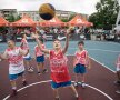 GALERIE FOTO » Pușcașii marini au luat la țintă coșul de baschet la Caracal Streetball
