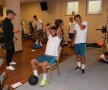 GALERIE FOTO Iron Man Viitorul » Hagi și-a "închis" jucătorii în sala de forță pentru a spulbera apărările în noul sezon de Liga 1