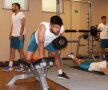 GALERIE FOTO Iron Man Viitorul » Hagi și-a "închis" jucătorii în sala de forță pentru a spulbera apărările în noul sezon de Liga 1