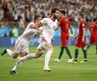 Ansarifard sărbătorind reușita din meciul cu Portugalia FOTO: Guliver/GettyImages
