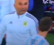 VIDEO Imagini incredibile în Nigeria - Argentina » Selecționerul Sampaoli îl întreabă pe Messi ce schimbare să facă