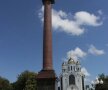 Piața Victoriei. Coloana eroilor și catedrala ortodoxă