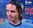 Edinson Cavani, în lacrimi la finalul victoriei cu Portugalia: "Îmi imaginez ce este pe străzi, în Uruguay" + Ce spune despre accidentarea din repriza secundă