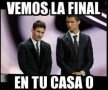 "Duminică vedem finala la mine acasă sau la tine?"
