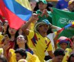 GALERIE FOTO + VIDEO Nebunie în Columbia la revenirea naționalei de la Mondiale! Fotbaliștii au fost așteptați pe stadion de fani 