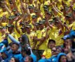 GALERIE FOTO + VIDEO Nebunie în Columbia la revenirea naționalei de la Mondiale! Fotbaliștii au fost așteptați pe stadion de fani 