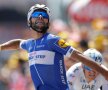 Fernando Gaviria a obținut prima sa victorie din carieră în Turul Franței, foto: reuters