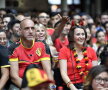FOTO&VIDEO REPORTAJ » Echipa Gazetei a văzut Brazilia-Belgia din mijlocul miilor de suporteri, în Bruxelles. Imagini impresionante