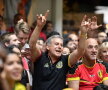 FOTO&VIDEO REPORTAJ » Echipa Gazetei a văzut Brazilia-Belgia din mijlocul miilor de suporteri, în Bruxelles. Imagini impresionante