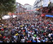 FOTO&VIDEO REPORTAJ » Echipa Gazetei a văzut Brazilia-Belgia din mijlocul miilor de suporteri, în Bruxelles. Imagini impresionante