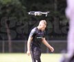 Thibault Moulin, supravegheat atent de o dronă FOTO: Raed Krishan / Gazeta Sporturilor
