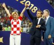 GALERIE FOTO În tribune s-a terminat egal » Macron și președinta Croației au făcut SPECTACOl în lojă, chiar sub privirile lui Putin
