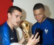 Antoine Griezmann și Kylian Mbappe Foto: fifa.com
