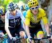 Chris Froome și Geraint Thomas vor avea o zi importantă în lupta pentru tricoul galben, foto: reuters