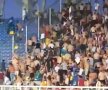 VIDEO Scene TERIBILE la amicalul Petrolul - Rapid » Fanii celor două formații s-au luat la BĂTAIE pe stadion