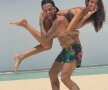 FOTO Cu soția în spate pe plajă » Dani Alves se bucură de o vacanță lungă: imagini sexy cu partenera lui