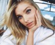 FOTO "Îngerul" care a jucat baschet profesionist » Superba Elsa Hosk e pasionată de sport
