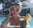 FOTO "Îngerul" care a jucat baschet profesionist » Superba Elsa Hosk e pasionată de sport