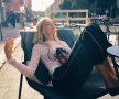FOTO "Îngerul" care a jucat baschet profesionist » Superba Elsa Hosk e pasionată de sport