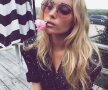 FOTO "Îngerul" care a jucat baschet profesionist » Superba Elsa Hosk e pasionată de sport