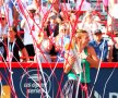 Noua zeiță de la Montreal! Simona Halep a câștigat Rogers Cup, iar performanța a fost celebrată cu o ploaie de confetti care a surprins-o pe  jucătoarea noastră. Foto: Reuters