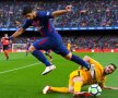 Tacklingul tăios al lui Koke îl lasă fără minge pe Luis Suárez FOTO Guliver/GettyImages