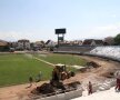 La pista de atletism se lucrează
Foto: Ovidiu Boica (Tribuna)
