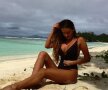 FOTO Secretul din spatele succesului » Iubita superbă a lui Marius Copil a atras toate privirile pe plaja din Miami