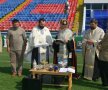 2006 // Ceremonie sacră de sfințire a gazonului din Ghencea înaintea unui meci european // FOTO: Arhivă Gazeta Sporturilor