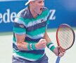 John Isner cu un tricou clasic FILA FOTO Reuters