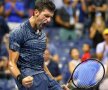 Novak Djokovic (6 ATP) îl va înfrunta în semifinalele US Open pe Kei Nishikori (19 ATP), după ce l-a eliminat pe John Millman (55 ATP), scor 6-3, 6-4, 6-4 (foto: Reuters)