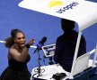 RĂZBOI! Serena Williams a cedat psihic la adresa arbitrului Carlos Ramos în finala de la US Open, foto: reuters