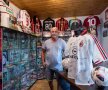 GALERIE FOTO » Micul univers Milan din Dudelange » Un suporter care trăiește în Luxemburg și-a transformat casa într-un adevărat muzeu dedicat rossonerilor