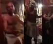 VIDEO&FOTO Scandal imens! Soția unui fotbalist celebru a intrat peste soțul ei în saună și l-a prins cu altă femeie