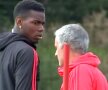 VIDEO Tensiune maximă la Manchester United! Cum a reacționat Pogba la întâlnirea cu Mourinho