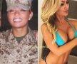 FOTO Cea mai sexy tipă din marina militară a pozat aproape dezbrăcată pentru un calendar HOT
