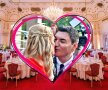 VIDEO+FOTO Borcea și Pelinel, nuntă "în deplasare" » Imagini spectaculoase din Ungaria: dansul mirilor, pe acordurile lui Frank Sinatra
