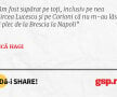 Am fost supărat pe toţi, inclusiv pe nea Mircea Lucescu şi pe Corioni că nu m-au lăsat să plec de la Brescia la Napoli