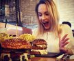 "Mă bucur ca un copil atunci când mănânc aşa ceva" // FOTO: Instagram