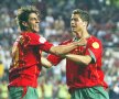 La EURO 2004, alături de Rui Costa FOTO: Guliver/GettyImages