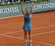 Finală Roland Garros:
Bucuria de la final, cu brațele ridicate FOTO Raed Krishan

