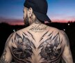 FOTO Neymar și-a făcut cel mai ciudat tatuaj » Doi supereroi acoperă tot spatele starului brazilian