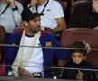 FOTO Ca un leu în cușcă! Imagini fabuloase cu Messi forțat să stea în tribună la Barcelona - Inter