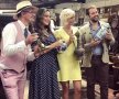 FOTO HOT Kelly Brook a renunțat la aproape toate hainele pentru a poza într-un calendar sexy