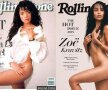 FOTO La un alt nivel! Fiica unui fotomodel de top a pozat nud pe coperta Rolling Stone pentru a recrea coperta mamei sale