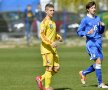 Căpitan la România U15, într-un duel cu Italia