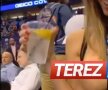 VIDEO + FOTO Interzis minorilor! Scene fierbinți la un meci de NBA » O actriță XXX și-a arătat sânii în tribună