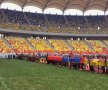 FOTO Wembley-ul nostru :) FCSB - Astra se va disputa pe un gazon imposibil: vreme de 4 zile, mii de copii au călcat iarba și așa proastă