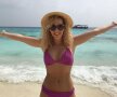 "Lumea e a mea!", spune Alexia, bucurându-se de o vacanță superbă în Maldive